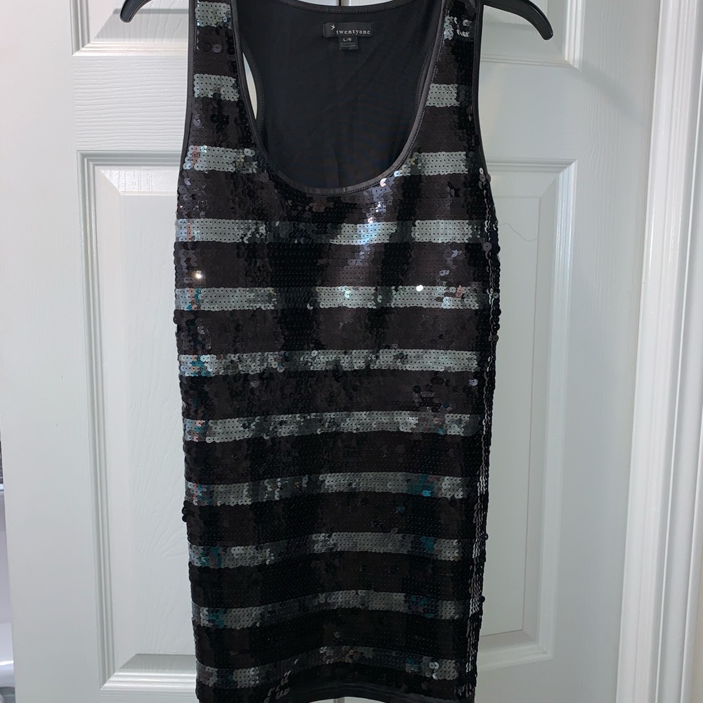Forever 21 sequined body dress